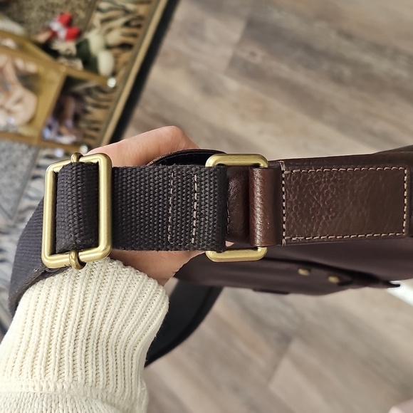 Brown, Leather, Men's, Bag, Women's, Festival, Office, Casual, Travel, Holiday - Picture 11 of 12